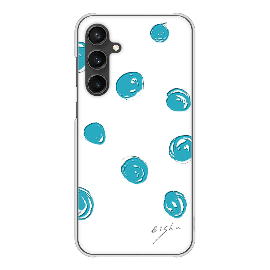 Galaxy S23 FE SCG24 au 高画質仕上げ 背面印刷 ハードケース大野詠舟 手描きシンプル