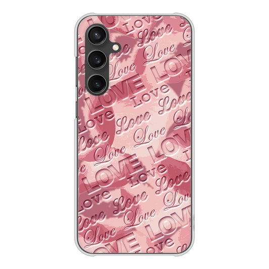Galaxy S23 FE SCG24 au 高画質仕上げ 背面印刷 ハードケースフラワーヴェルニ