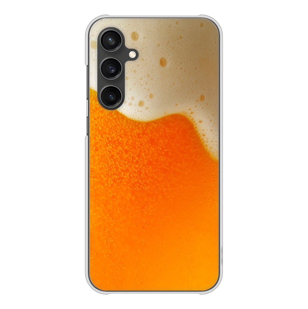 Galaxy S23 FE SCG24 au 高画質仕上げ 背面印刷 ハードケース生ビール