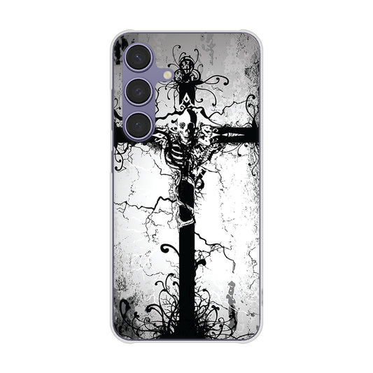 Galaxy S24 SCG25 au 高画質仕上げ 背面印刷 ハードケース 【432 張付の骸】