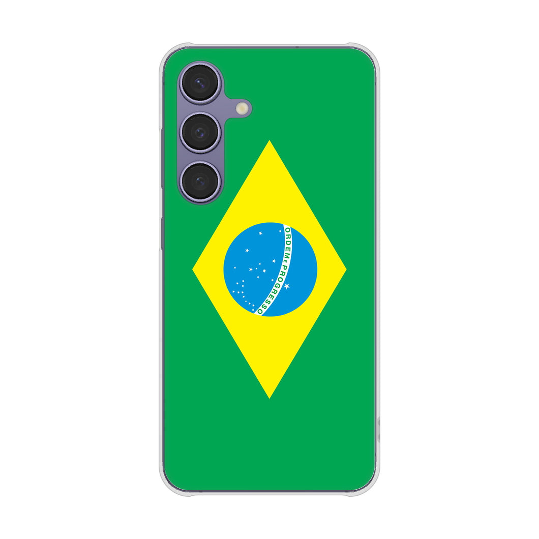 Galaxy S24 SCG25 au 高画質仕上げ 背面印刷 ハードケース国旗