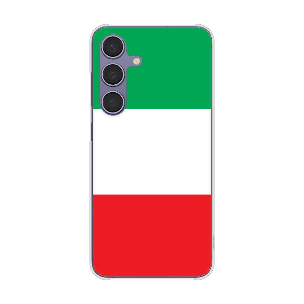 Galaxy S24 SCG25 au 高画質仕上げ 背面印刷 ハードケース国旗