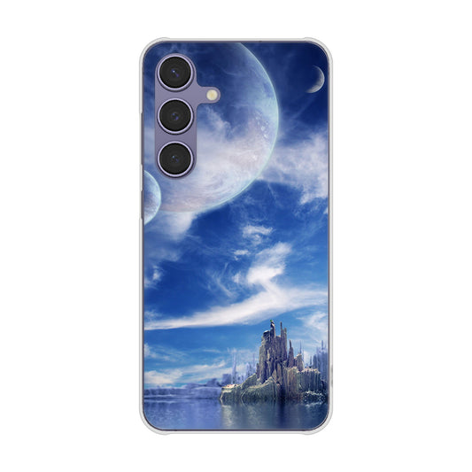 Galaxy S24 SCG25 au 高画質仕上げ 背面印刷 ハードケース 【1270 広がる宇宙】