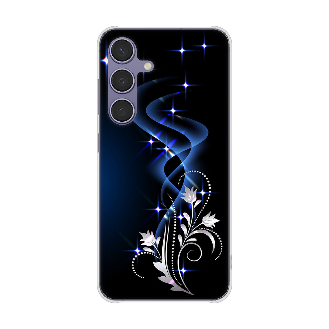 Galaxy S24 SCG25 au 高画質仕上げ 背面印刷 ハードケース 【1278 華より昇る流れ】