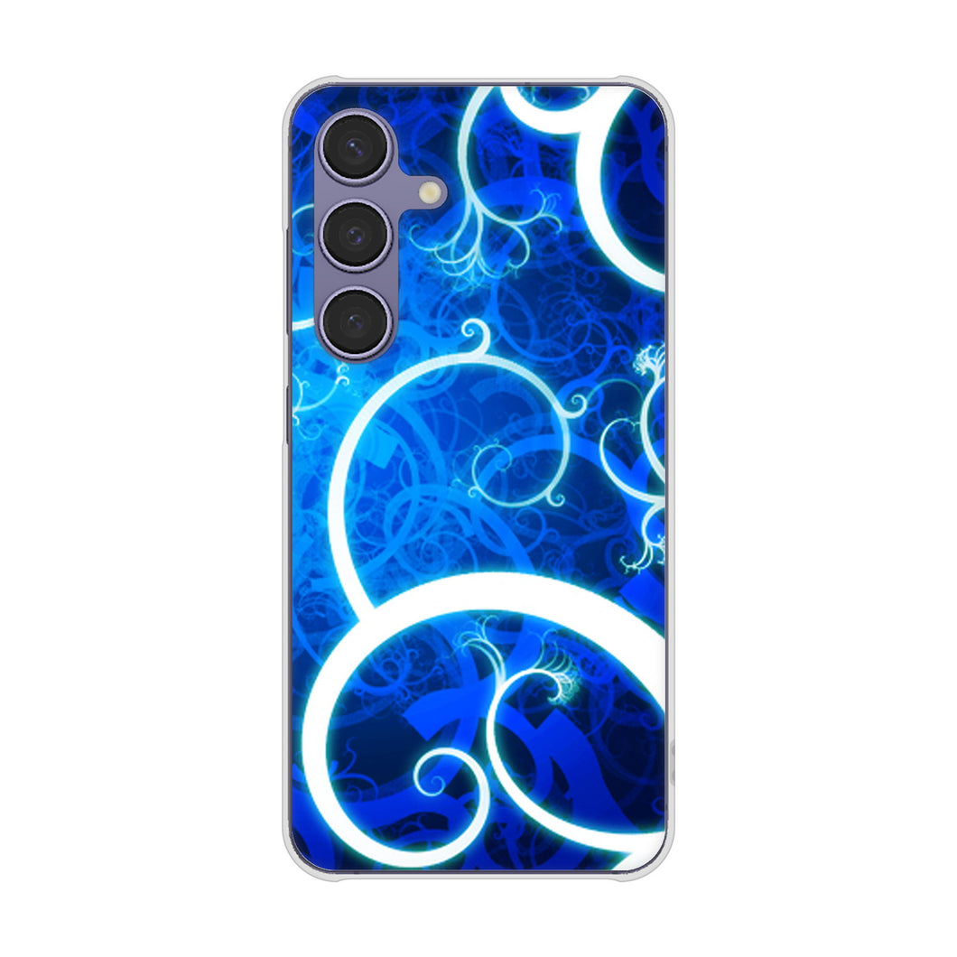 Galaxy S24 SCG25 au 高画質仕上げ 背面印刷 ハードケース 【EK850 神秘の草】