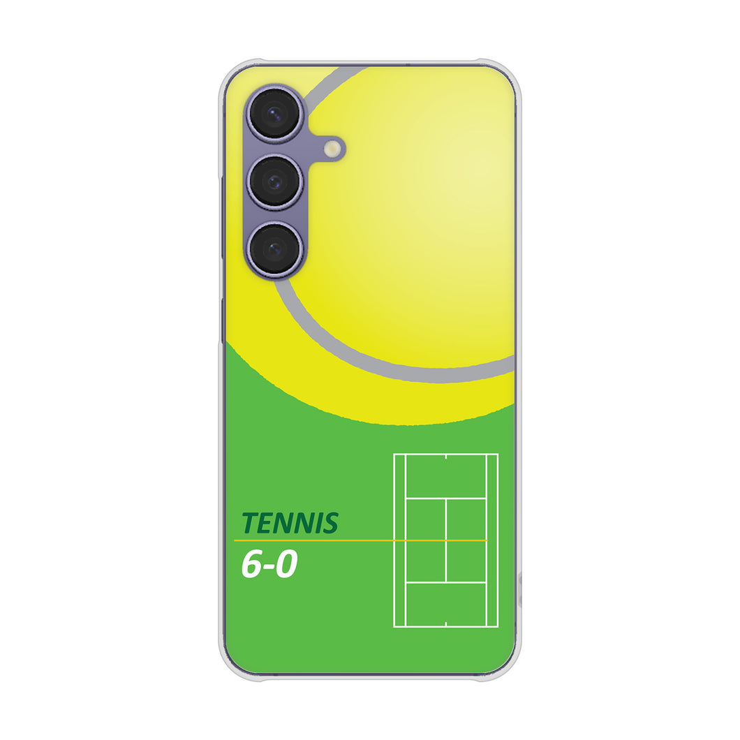 Galaxy S24 SCG25 au 高画質仕上げ 背面印刷 ハードケース 【IB920 TENNIS】