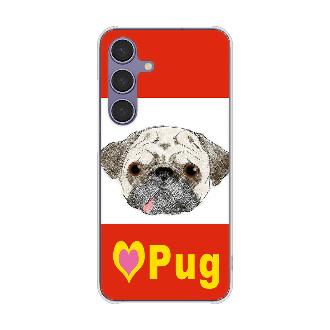 Galaxy S24 SCG25 au 高画質仕上げ 背面印刷 ハードケースパグ