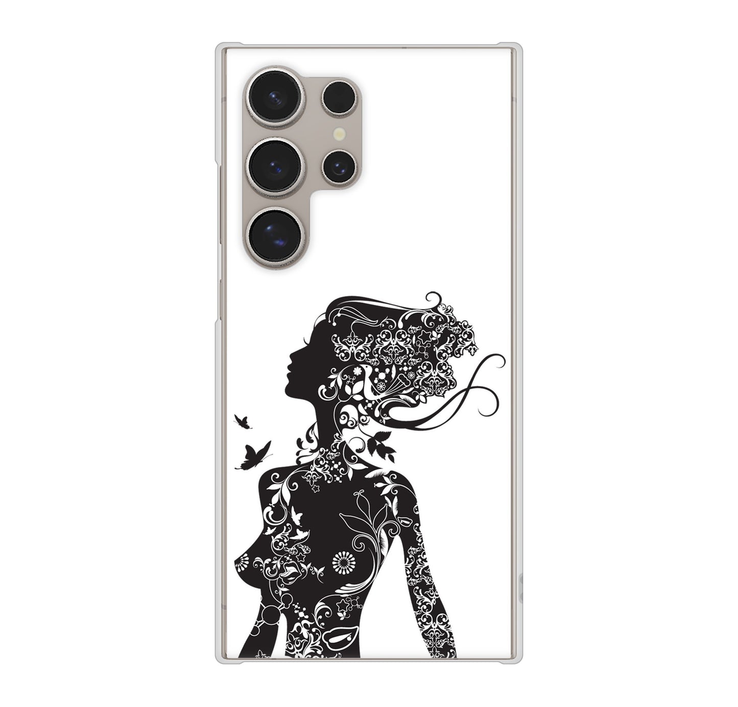 Galaxy S24 Ultra SCG26 au 高画質仕上げ 背面印刷 ハードケース 【384 ボディアート】
