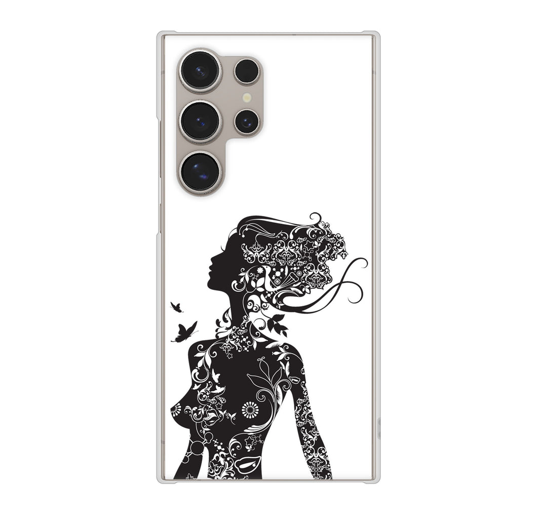 Galaxy S24 Ultra SCG26 au 高画質仕上げ 背面印刷 ハードケース 【384 ボディアート】