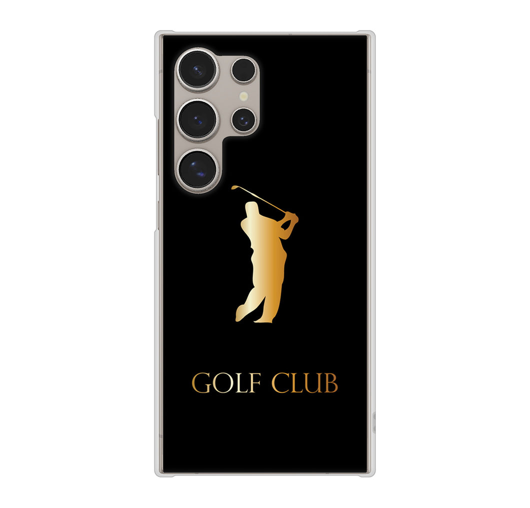 Galaxy S24 Ultra SCG26 au 高画質仕上げ 背面印刷 ハードケース 【610 GOLFCLUB】