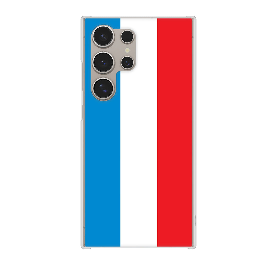 Galaxy S24 Ultra SCG26 au 高画質仕上げ 背面印刷 ハードケース国旗