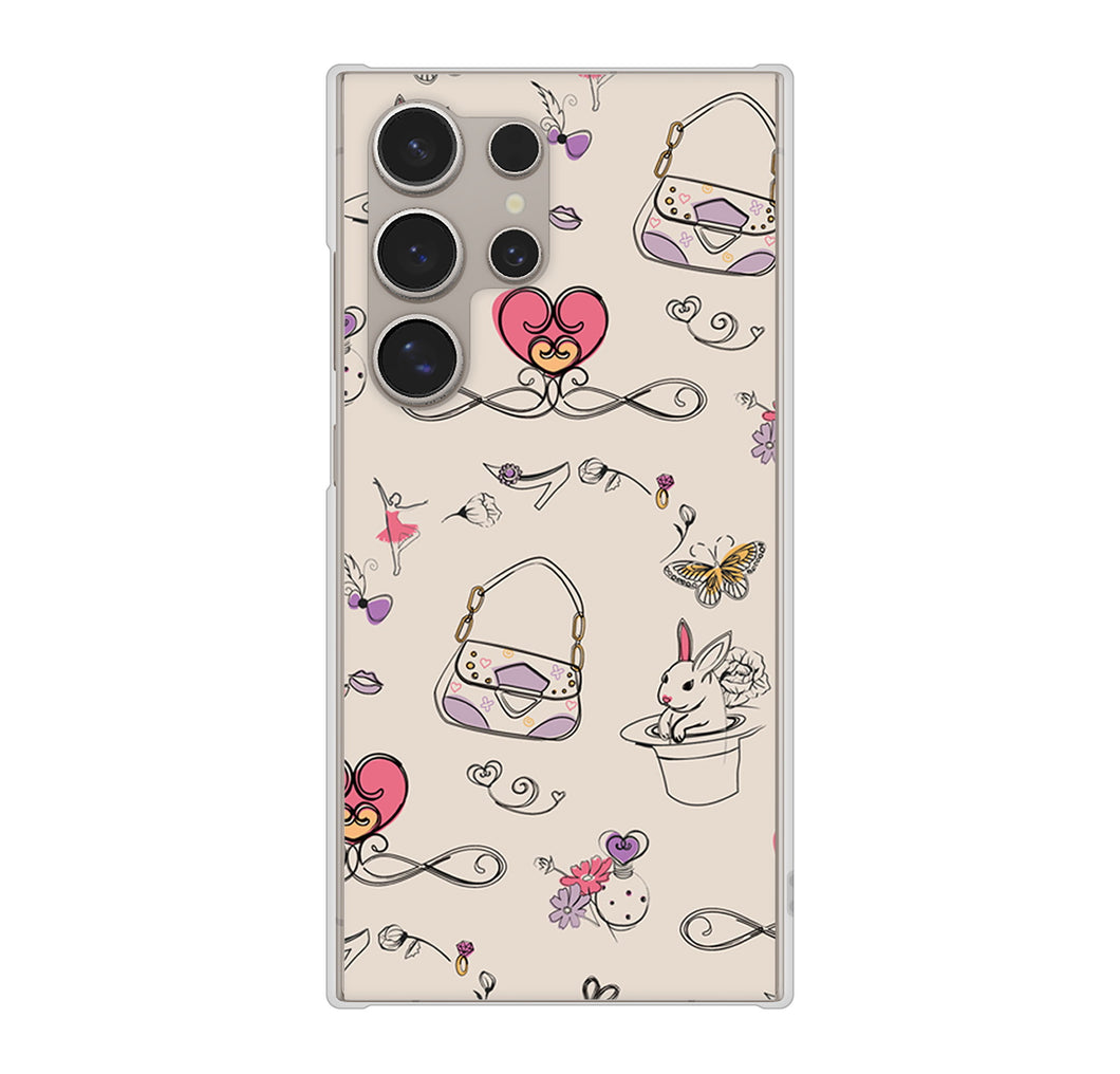 Galaxy S24 Ultra SCG26 au 高画質仕上げ 背面印刷 ハードケースマルチスタイル