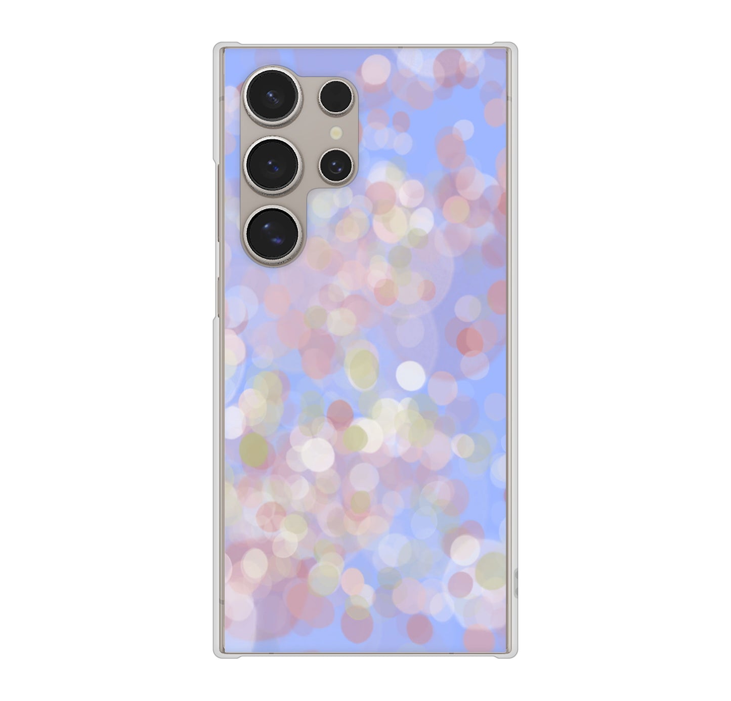 Galaxy S24 Ultra SCG26 au 高画質仕上げ 背面印刷 ハードケースパステルアート