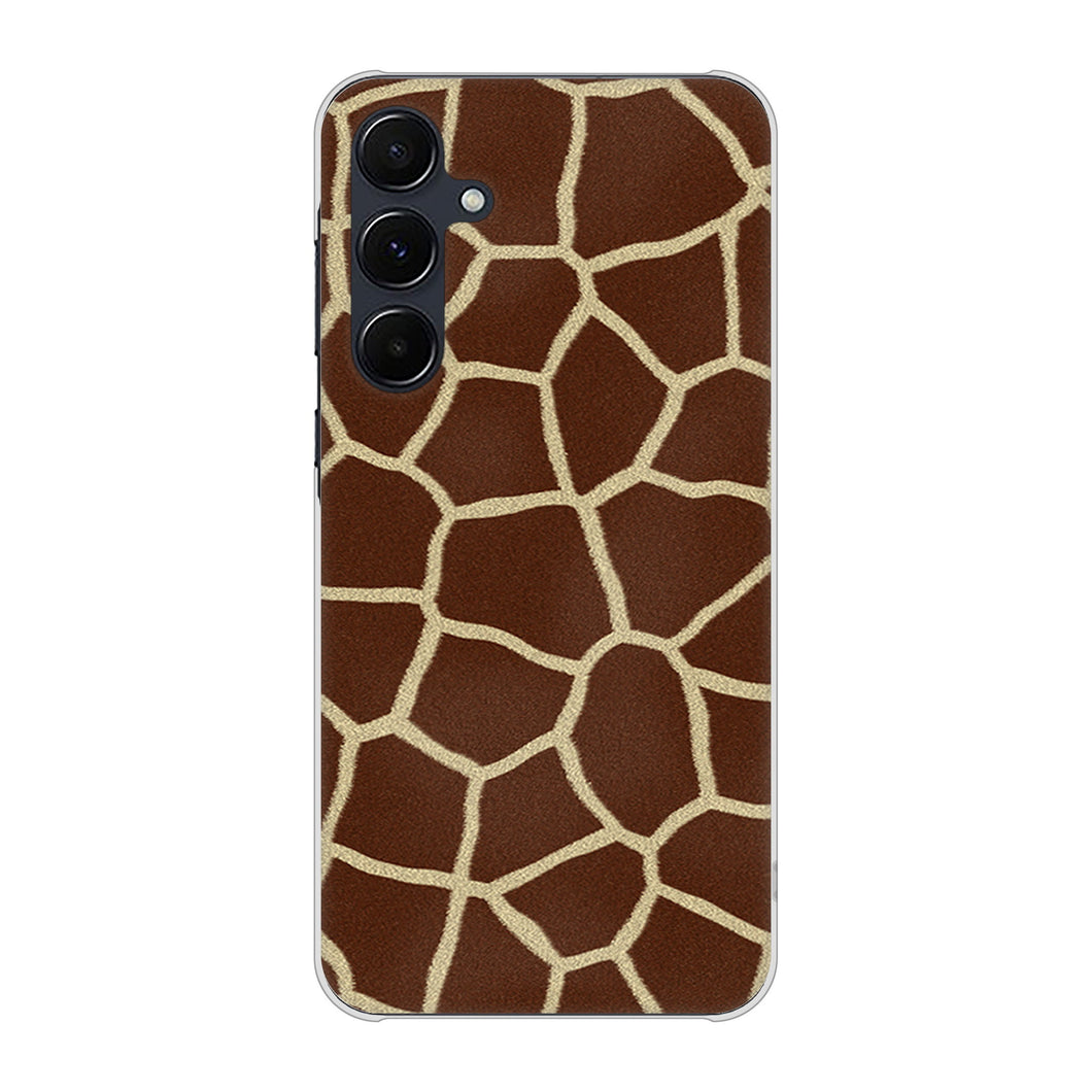 Galaxy A55 5G SCG27 au 高画質仕上げ 背面印刷 ハードケースアニマル柄