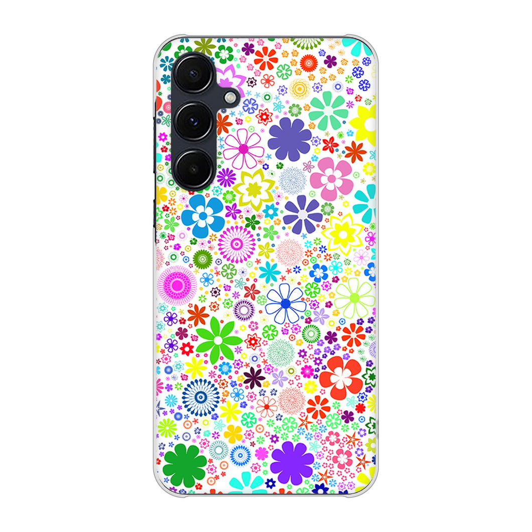 Galaxy A55 5G SCG27 au 高画質仕上げ 背面印刷 ハードケースリバティプリント