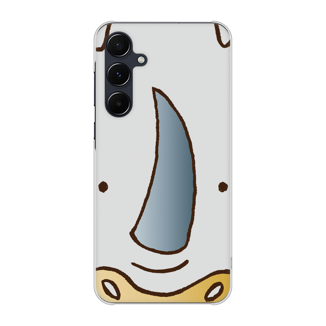 Galaxy A55 5G SCG27 au 高画質仕上げ 背面印刷 ハードケースドアップアニマル