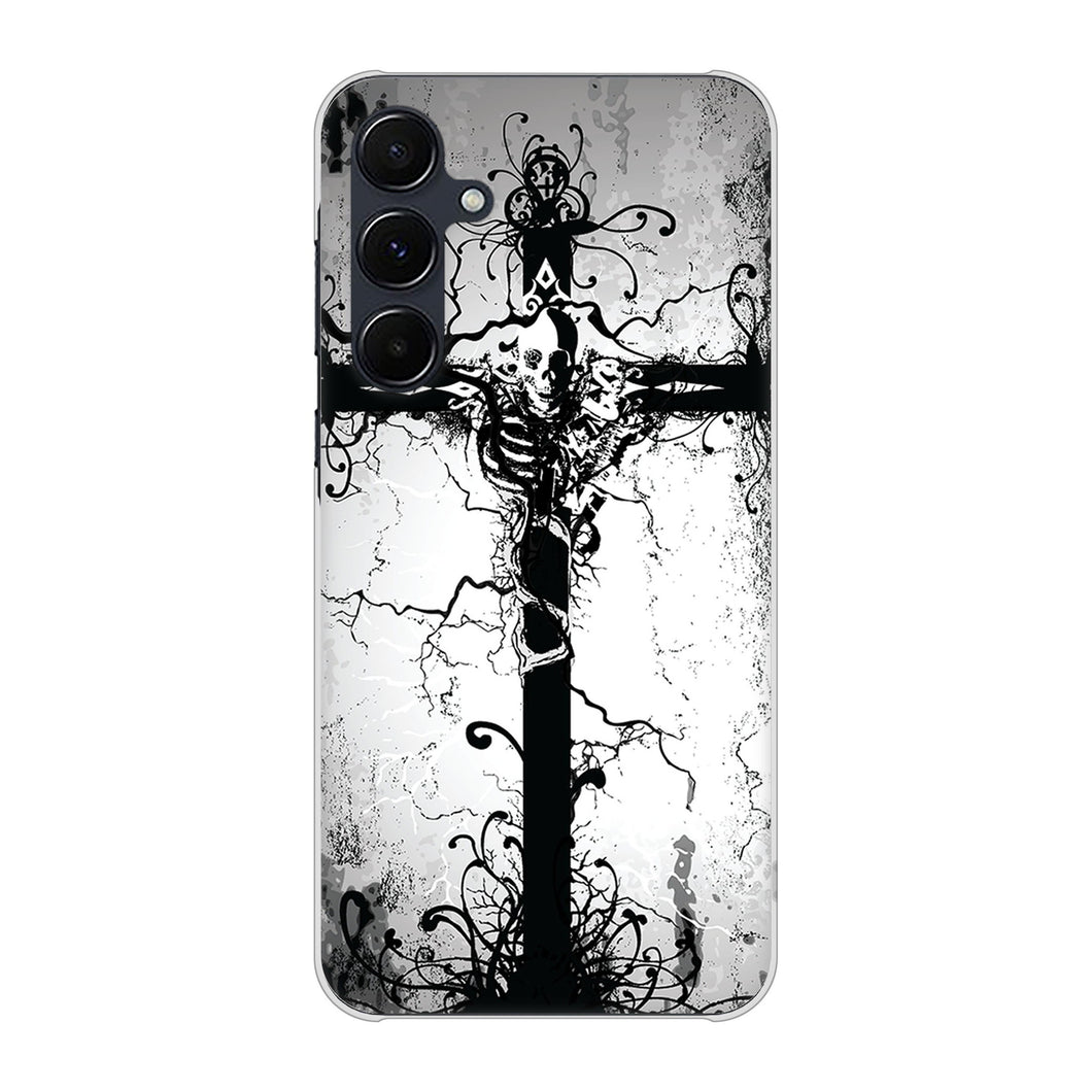 Galaxy A55 5G SCG27 au 高画質仕上げ 背面印刷 ハードケース 【432 張付の骸】