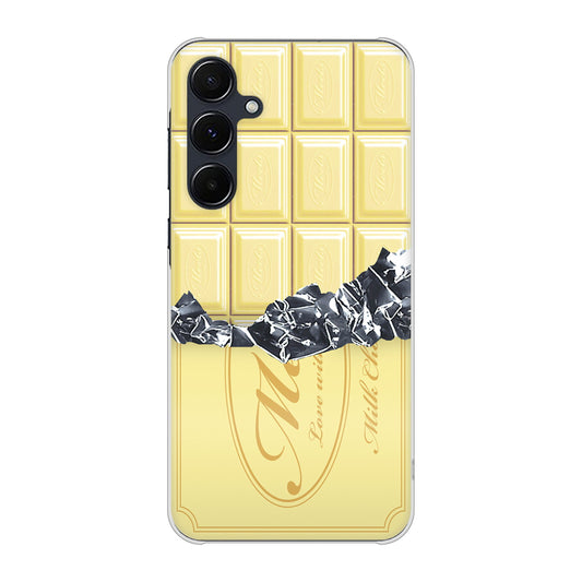Galaxy A55 5G SCG27 au 高画質仕上げ 背面印刷 ハードケース板チョコ