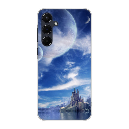 Galaxy A55 5G SCG27 au 高画質仕上げ 背面印刷 ハードケース 【1270 広がる宇宙】