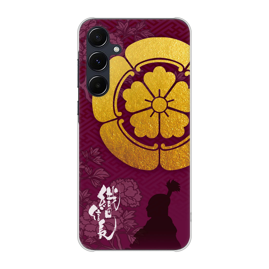 Galaxy A55 5G SCG27 au 高画質仕上げ 背面印刷 ハードケース家紋