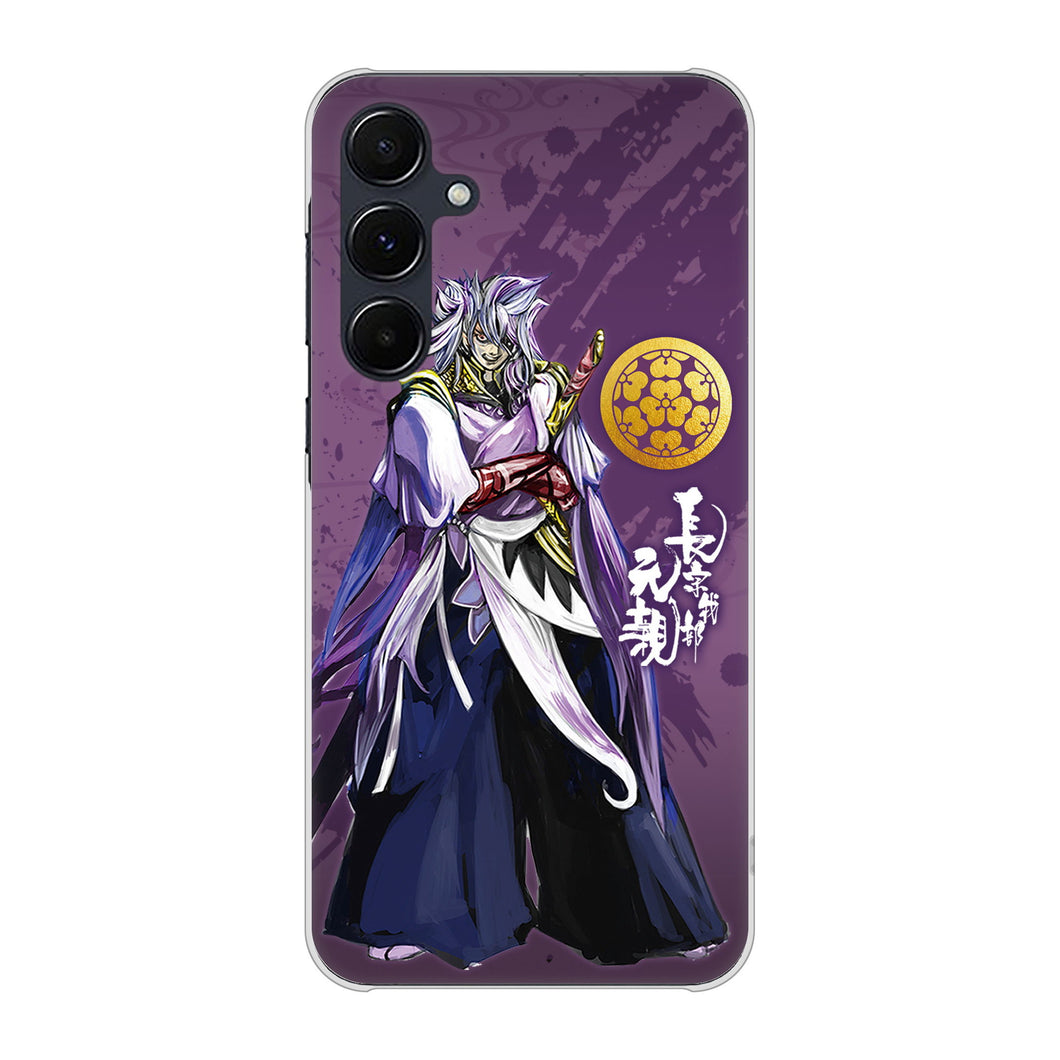 Galaxy A55 5G SCG27 au 高画質仕上げ 背面印刷 ハードケース家紋