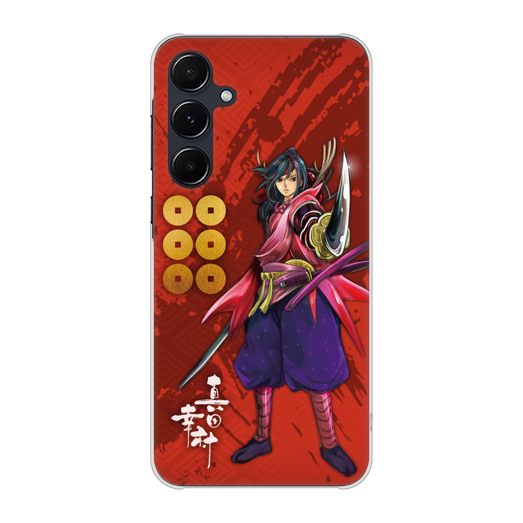 Galaxy A55 5G SCG27 au 高画質仕上げ 背面印刷 ハードケース家紋