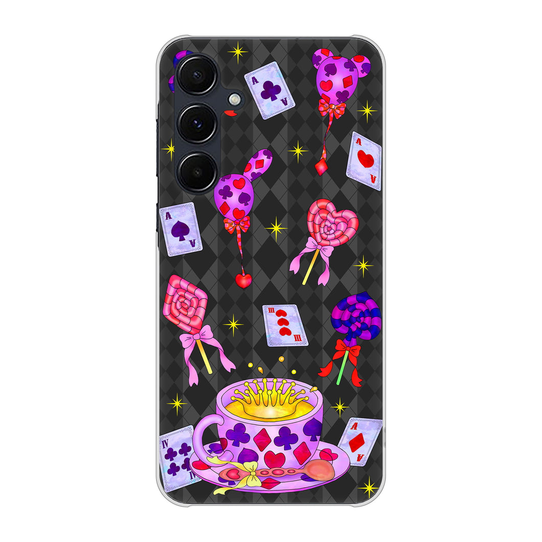 Galaxy A55 5G SCG27 au 高画質仕上げ 背面印刷 ハードケースむかいあぐる トランプティー