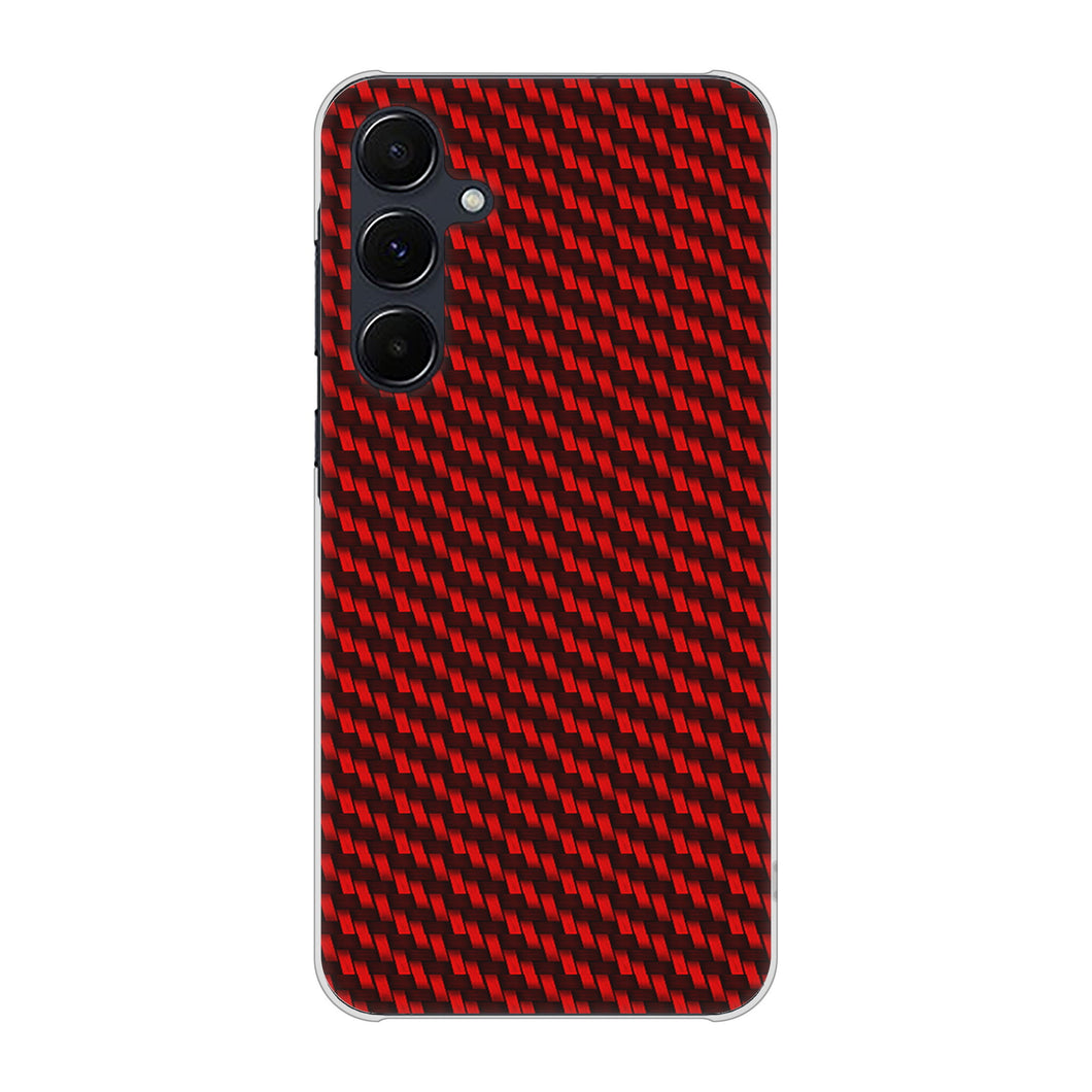 Galaxy A55 5G SCG27 au 高画質仕上げ 背面印刷 ハードケースカーボン