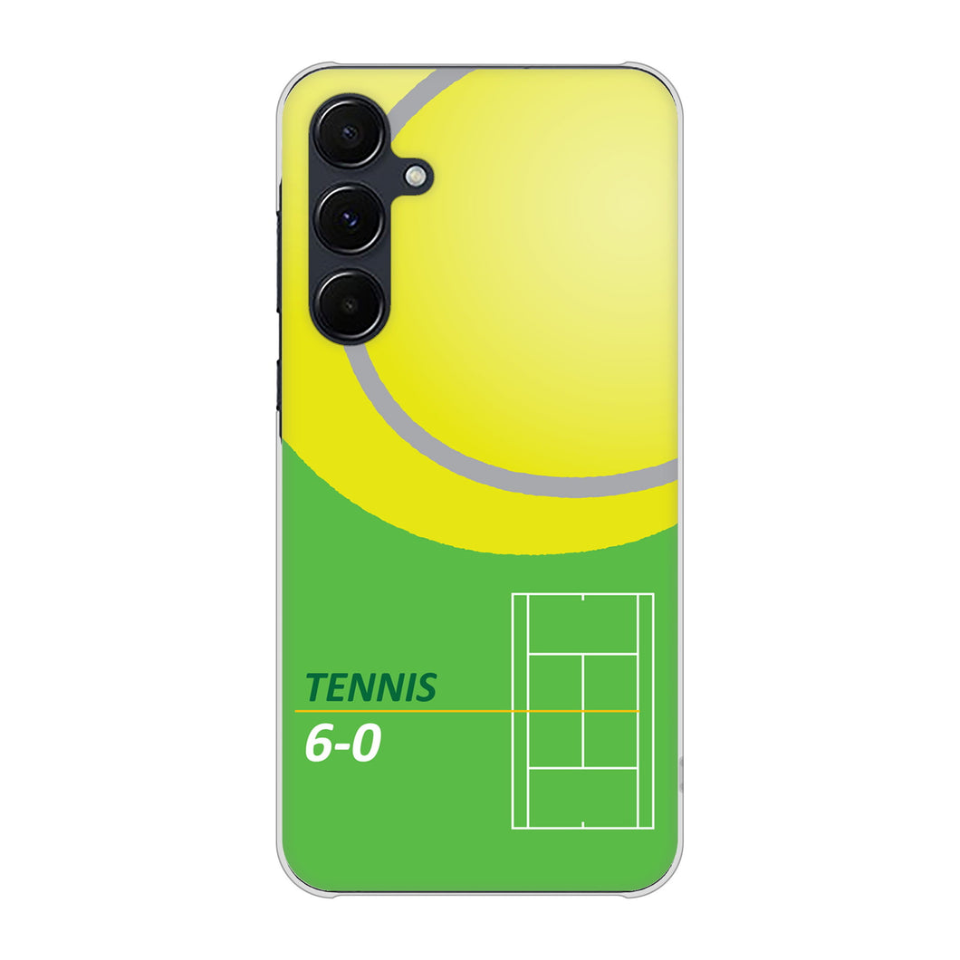 Galaxy A55 5G SCG27 au 高画質仕上げ 背面印刷 ハードケース 【IB920 TENNIS】