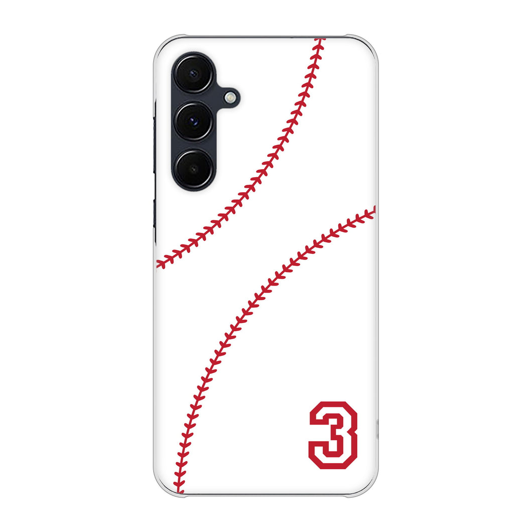 Galaxy A55 5G SCG27 au 高画質仕上げ 背面印刷 ハードケースbaseball