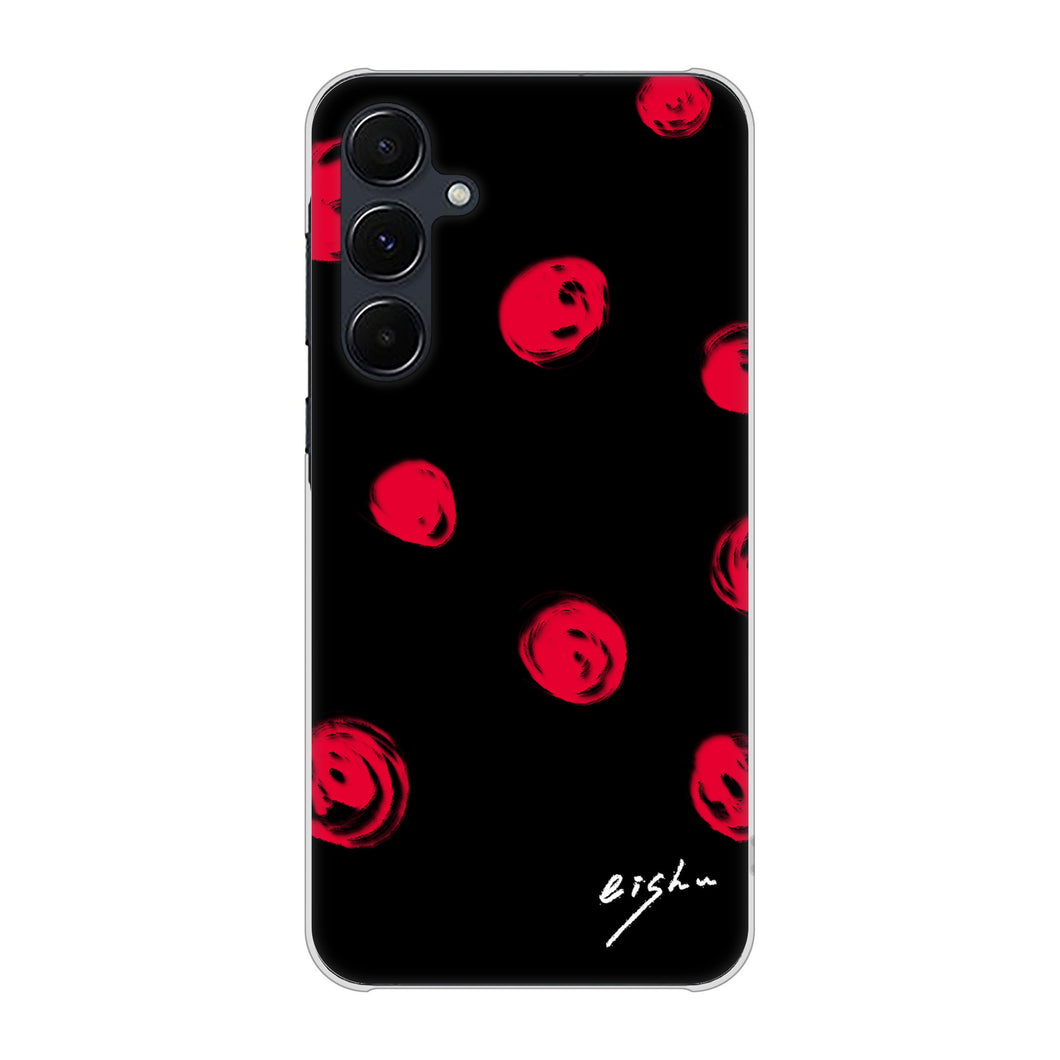 Galaxy A55 5G SCG27 au 高画質仕上げ 背面印刷 ハードケース大野詠舟 手描きシンプル