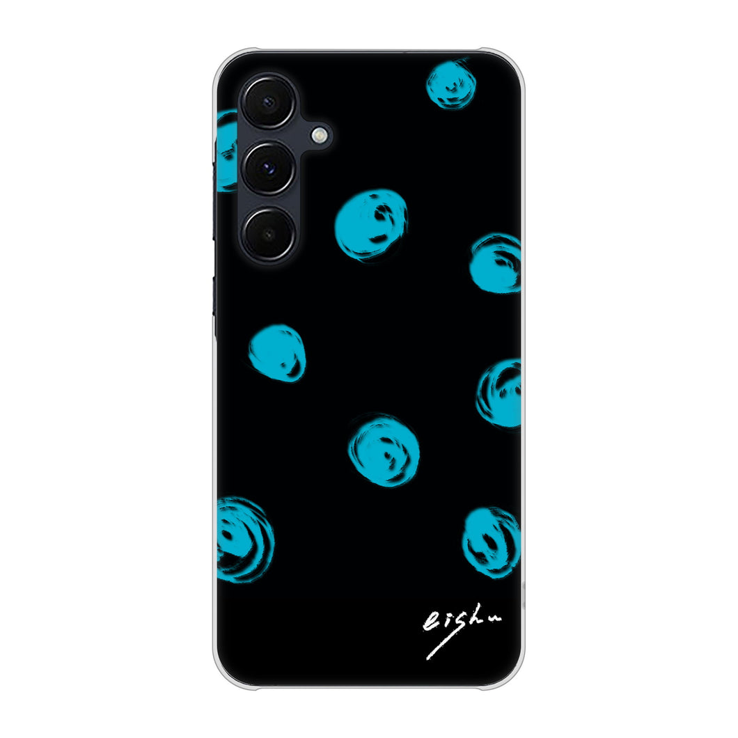 Galaxy A55 5G SCG27 au 高画質仕上げ 背面印刷 ハードケース大野詠舟 手描きシンプル