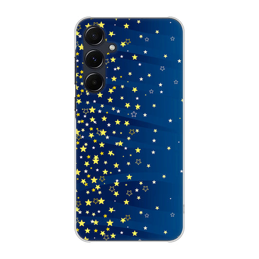 Galaxy A55 5G SCG27 au 高画質仕上げ 背面印刷 ハードケース 【VA842 満天の星空】