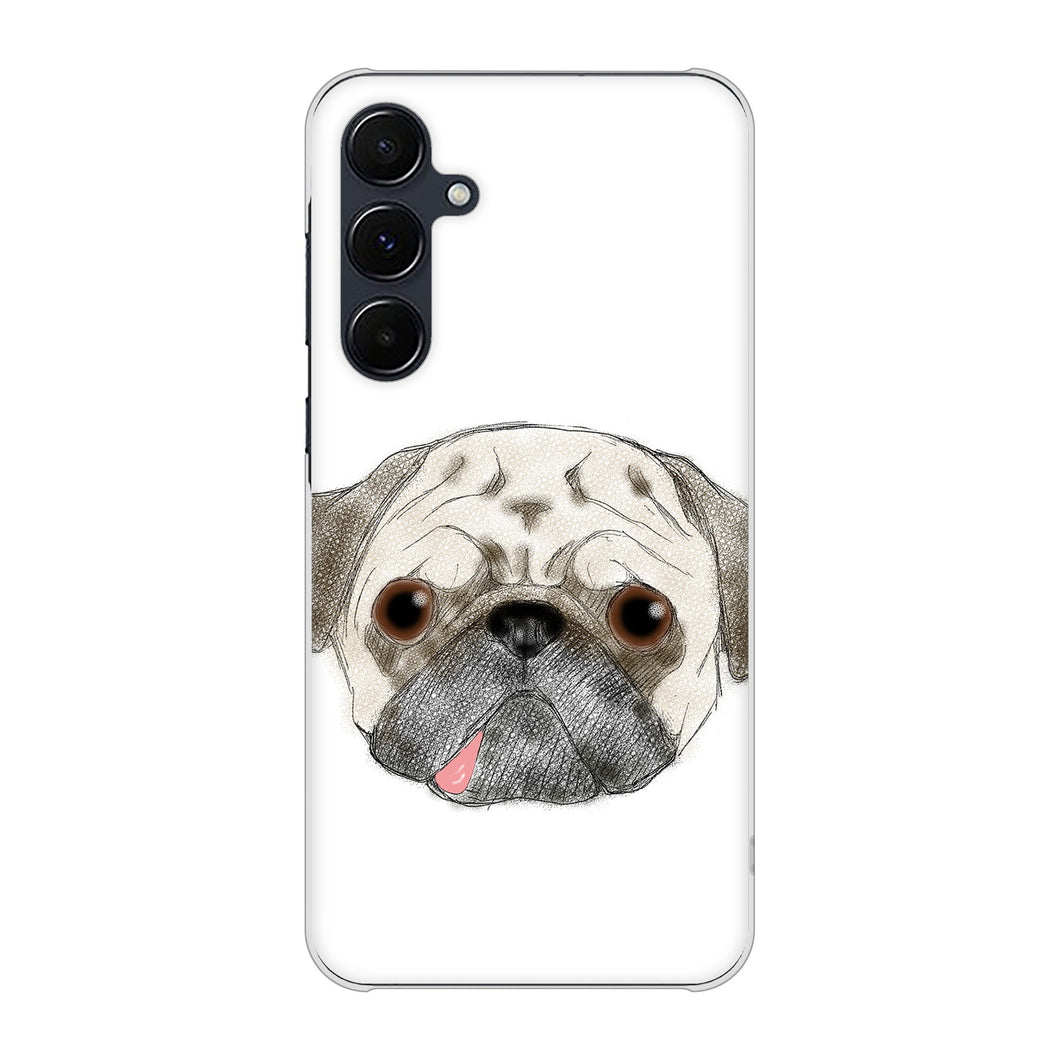 Galaxy A55 5G SCG27 au 高画質仕上げ 背面印刷 ハードケースパグ