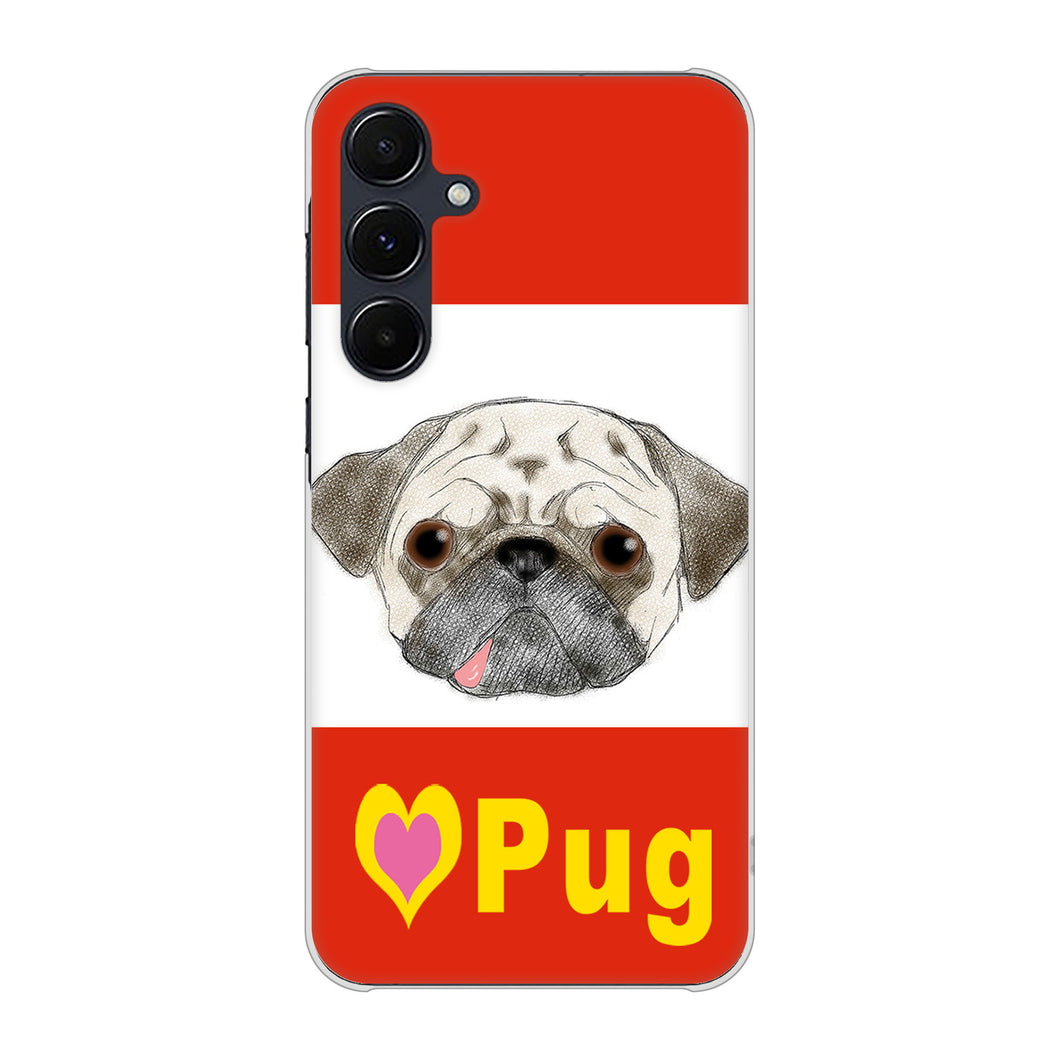 Galaxy A55 5G SCG27 au 高画質仕上げ 背面印刷 ハードケースパグ