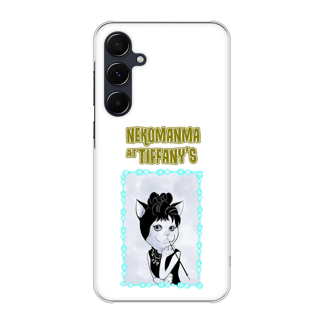 Galaxy A55 5G SCG27 au 高画質仕上げ 背面印刷 ハードケースおしゃれにゃん