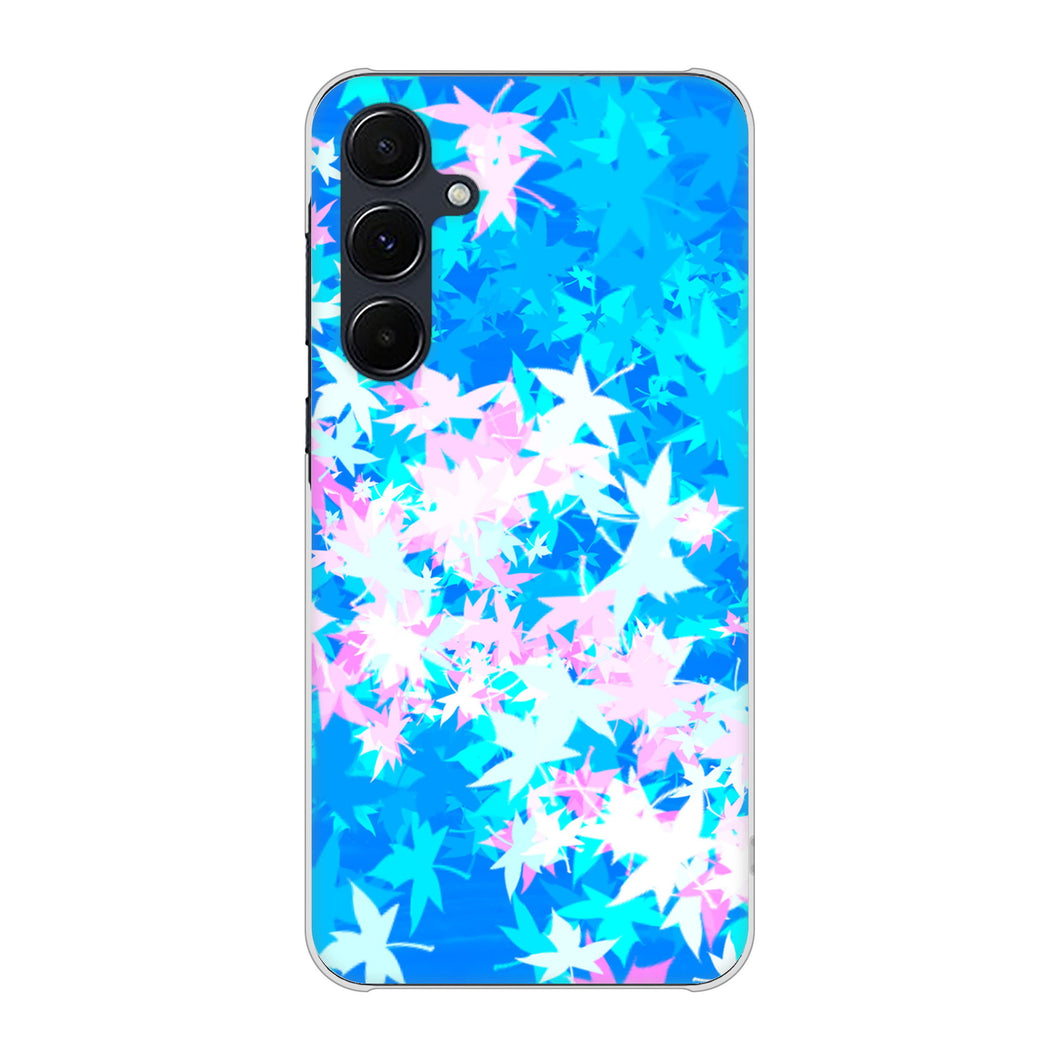 Galaxy A55 5G SCG27 au 高画質仕上げ 背面印刷 ハードケースパステルアート