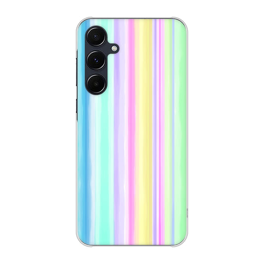 Galaxy A55 5G SCG27 au 高画質仕上げ 背面印刷 ハードケースレインボー