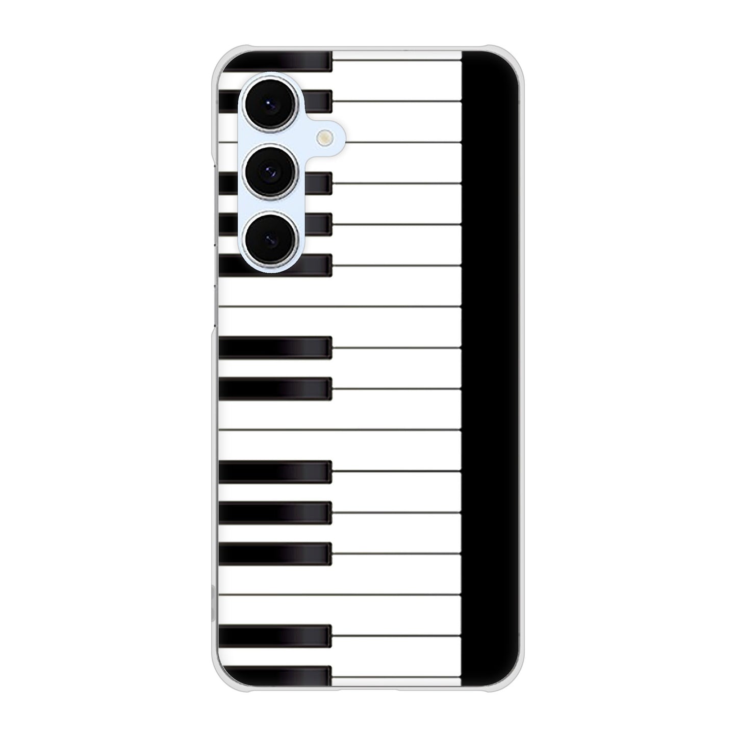 Galaxy S24 FE SCG30 au 高画質仕上げ 背面印刷 ハードケースピアノ