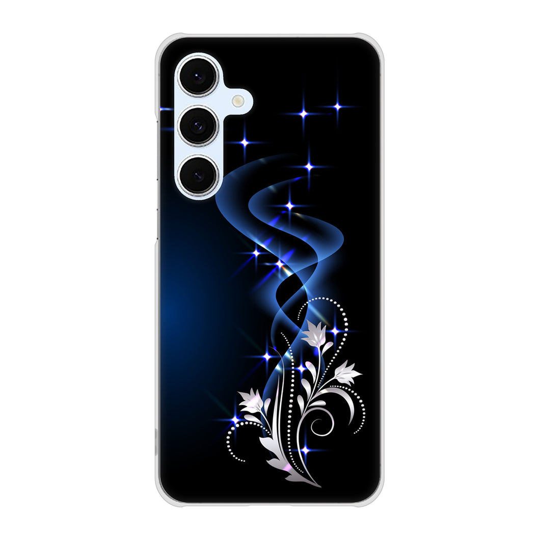 Galaxy S24 FE SCG30 au 高画質仕上げ 背面印刷 ハードケース 【1278 華より昇る流れ】