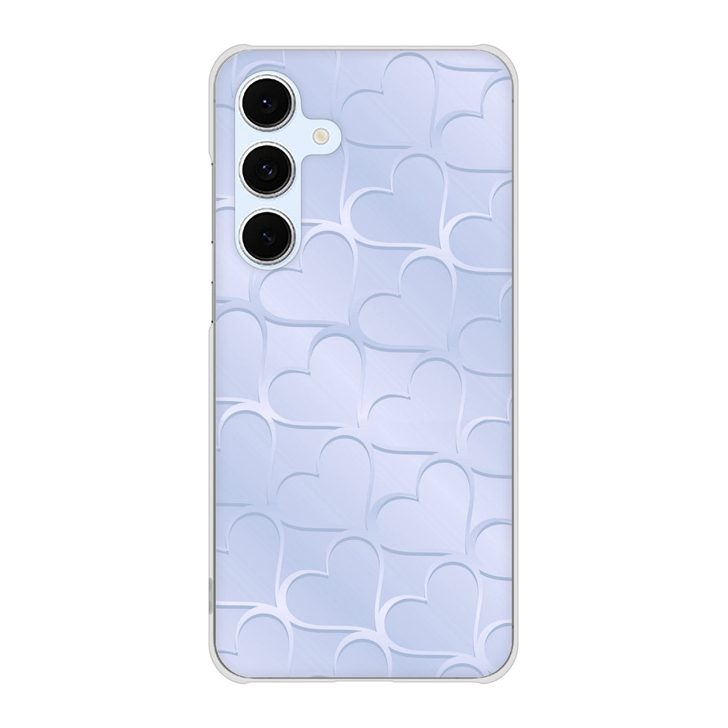 Galaxy S24 FE SCG30 au 高画質仕上げ 背面印刷 ハードケースかくれハート