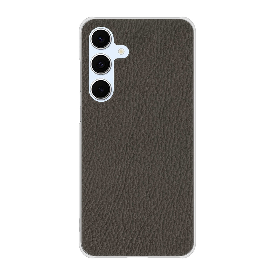Galaxy S24 FE SCG30 au 高画質仕上げ 背面印刷 ハードケースレザー風