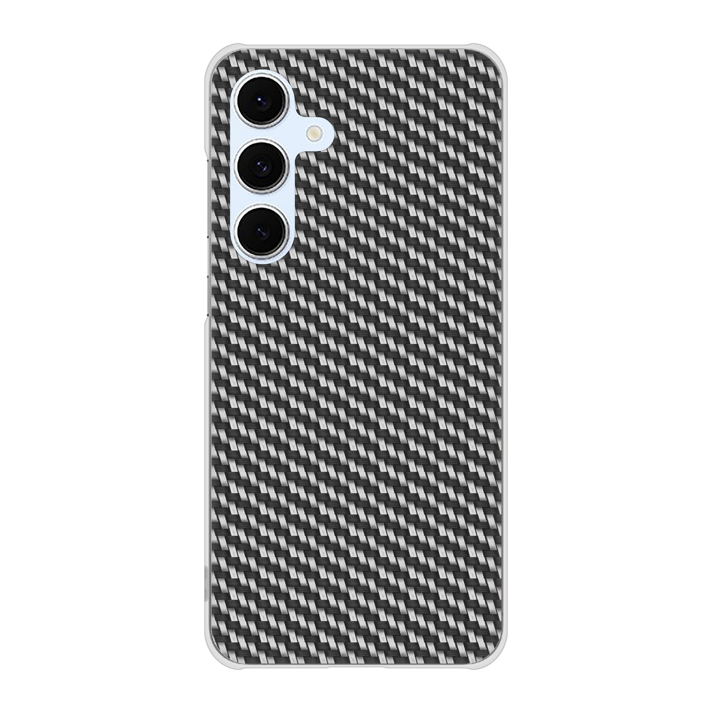 Galaxy S24 FE SCG30 au 高画質仕上げ 背面印刷 ハードケースカーボン