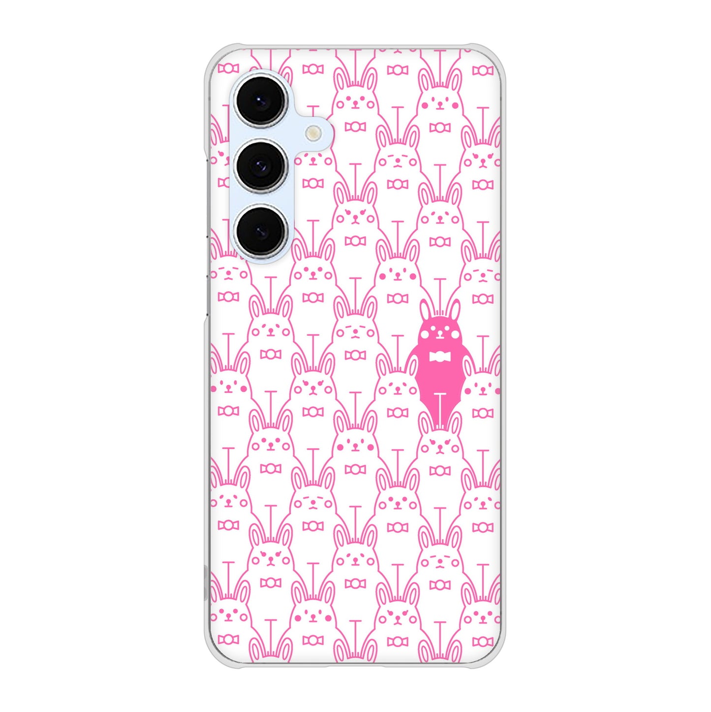 Galaxy S24 FE SCG30 au 高画質仕上げ 背面印刷 ハードケースパターンアニマル