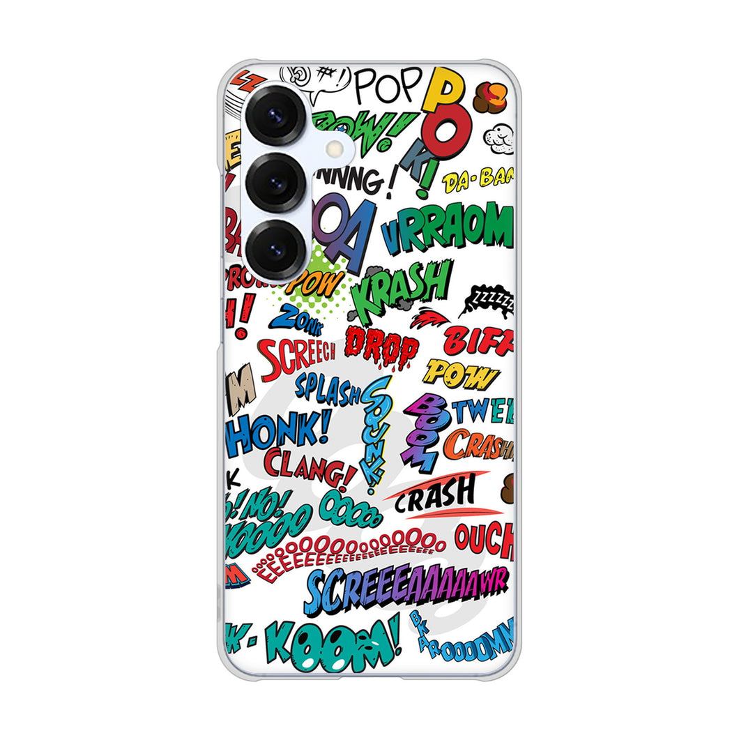 Galaxy S25 SCG31 au 高画質仕上げ 背面印刷 ハードケース 【271 アメリカン キャッチコピー】