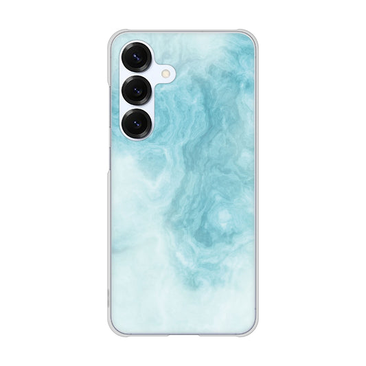 Galaxy S25 SCG31 au 高画質仕上げ 背面印刷 ハードケース大理石BK