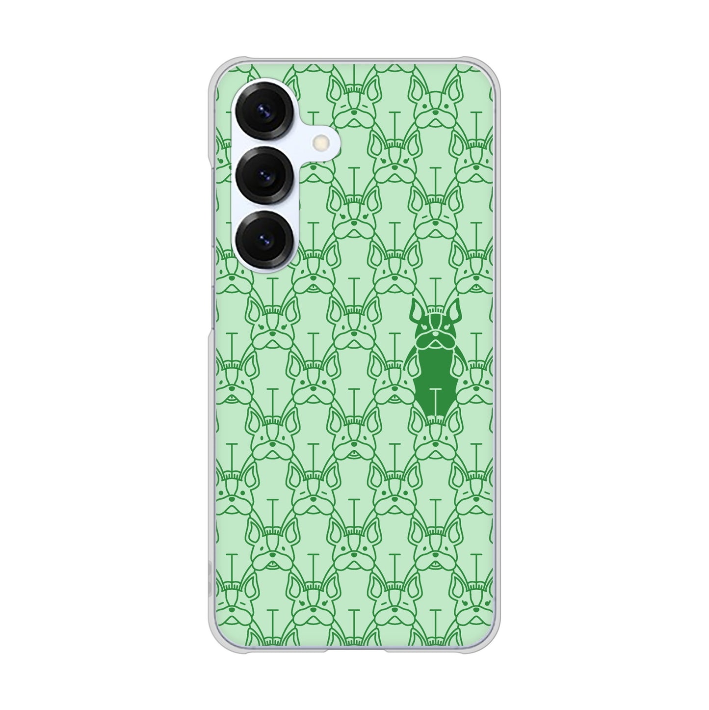 Galaxy S25 SCG31 au 高画質仕上げ 背面印刷 ハードケースパターンアニマル