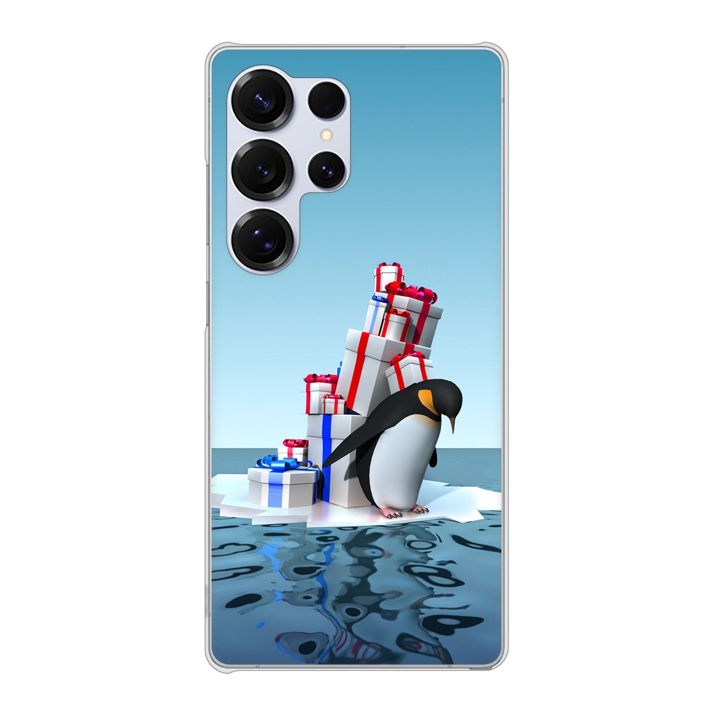 Galaxy S25 Ultra SCG32 au 高画質仕上げ 背面印刷 ハードケース 【XA805 人気者は辛い…】