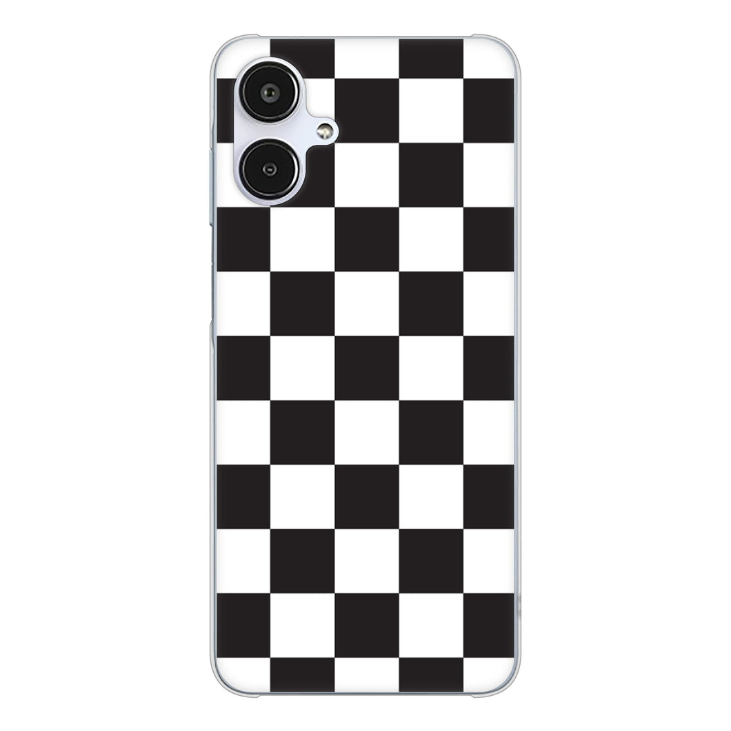 Galaxy A25 5G SCG33 au 高画質仕上げ 背面印刷 ハードケース 【151 フラッグチェック】