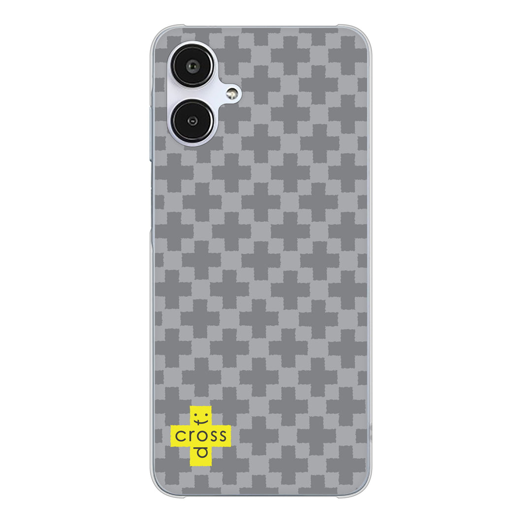 Galaxy A25 5G SCG33 au 高画質仕上げ 背面印刷 ハードケースクロスドット